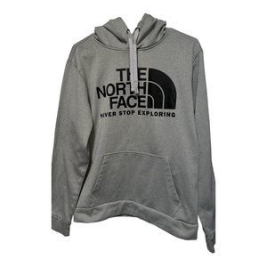 The North Face ~ Grey Hooded Sweatshirt ~Men's Medium ~